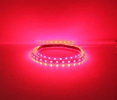 24V 3528 IR 660-665nm infra červený Flex LED pásik pre kozmetickú starostlivosť