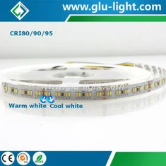 Najpredávanejší Alibaba High CRI Ra95 W/WW CCT nastaviteľný flexibilný LED pásik 3014 240 LED/m